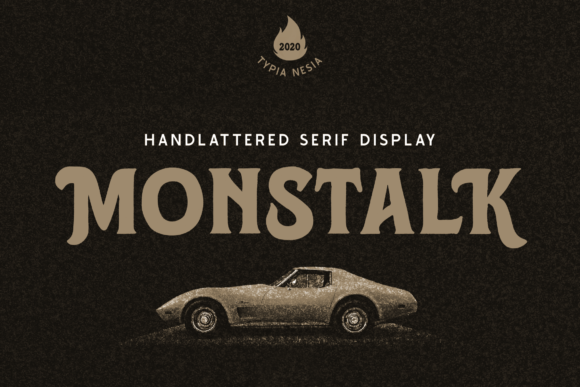 Monstalk Font - Featured Image