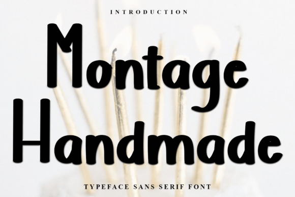 Montage Handmade Font - Featured Image