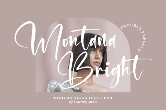 Montana Bright Font - Featured Image
