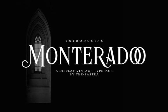 Monteradoo Font - Featured Image