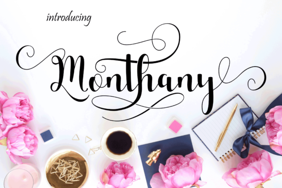 Monthany Font - Featured Image