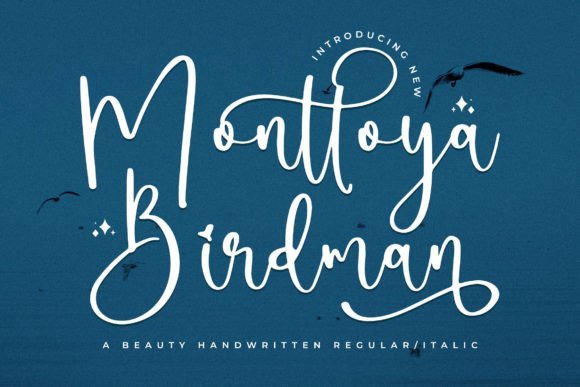 Monttoya Birdman Font - Featured Image