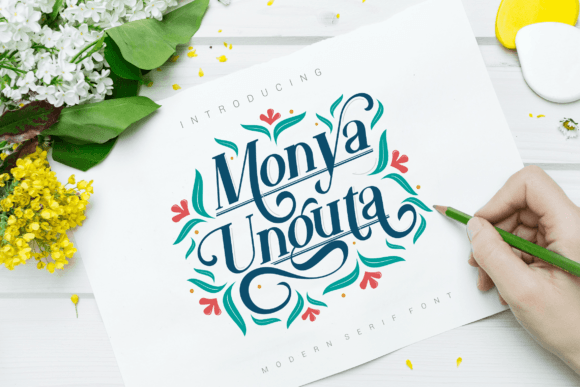 Monya Unguta Font - Featured Image
