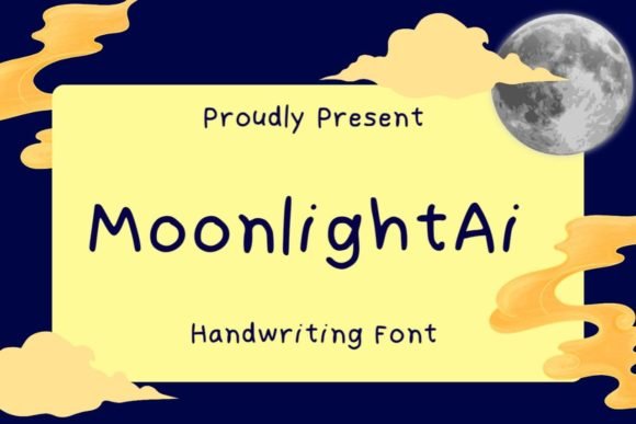 Moonlight Ai Font - Featured Image