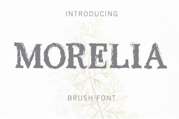 Morelia Font - Featured Image