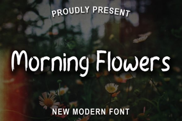 Morning Flowers Font - Featured Image
