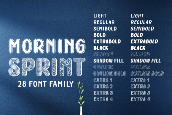 Morning Sprint Font - Featured Image