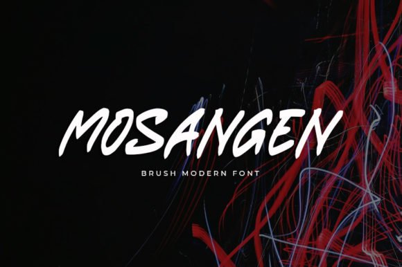 Mosangen Font - Featured Image