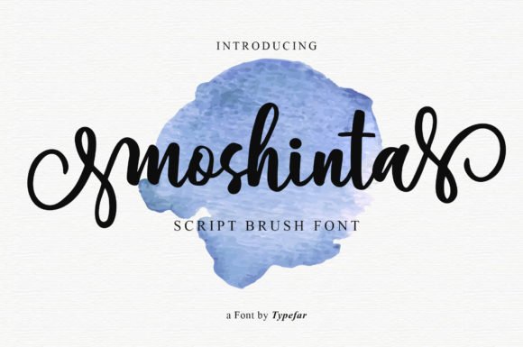 Moshinta Font - Featured Image