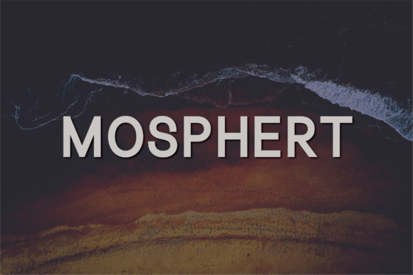 Mosphert Font - Featured Image