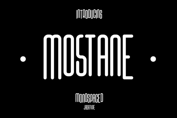 Mostane Font - Featured Image