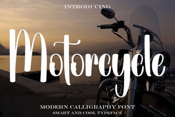 Motorcycle Font - Featured Image