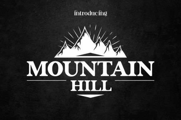 Mountain Hill Font - Featured Image