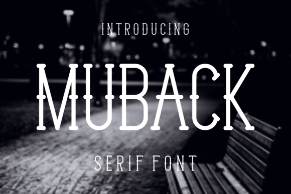 Muback Font - Featured Image