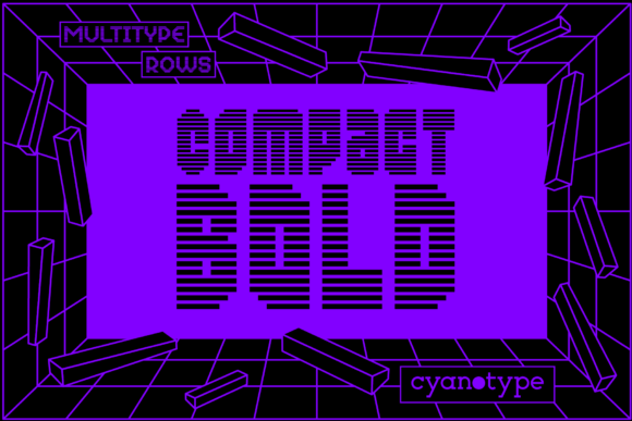 MultiType Rows Compact Bold Font - Featured Image