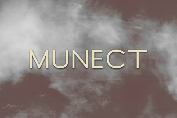 Munect Font - Featured Image