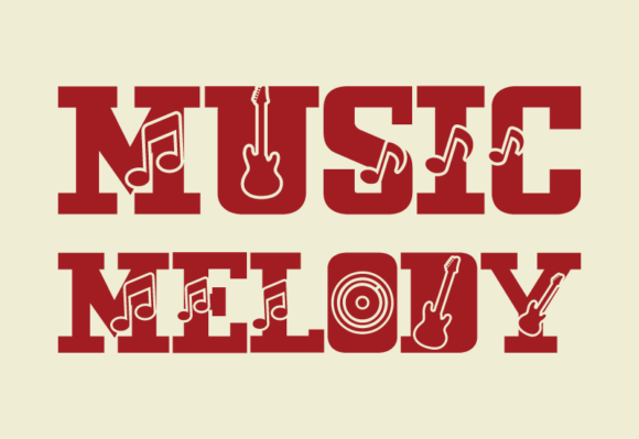 Music Melody Font - Featured Image