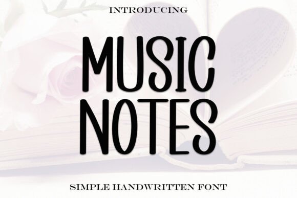 Music Notes Font - Featured Image