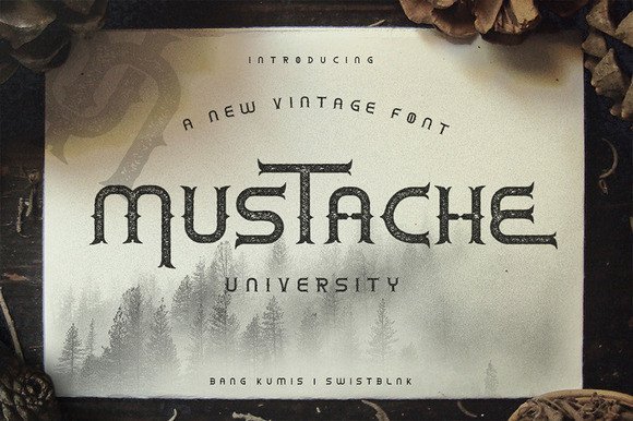 Mustache Font - Featured Image