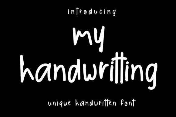 My Handwritting Font - Featured Image