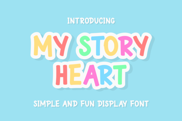My Story Heart Font - Featured Image