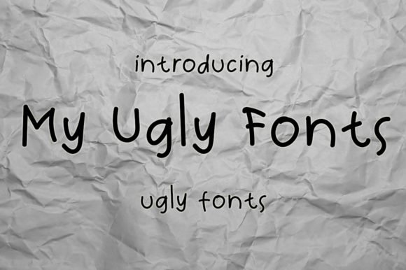 My Ugly Font - Featured Image