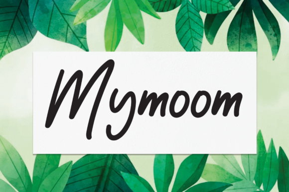 Mymoom Font - Featured Image
