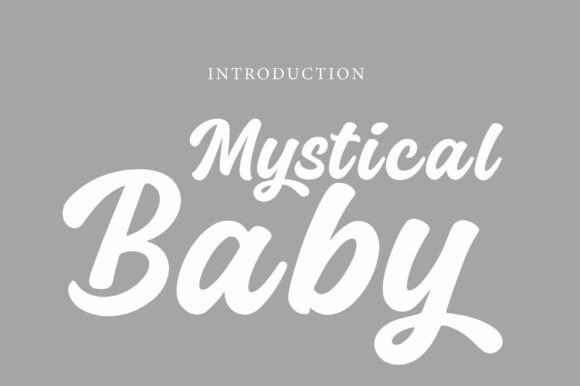 Mystical Baby Font - Featured Image