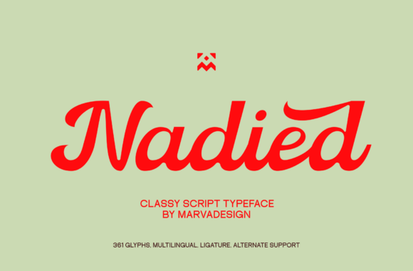 Nadied Font - Featured Image