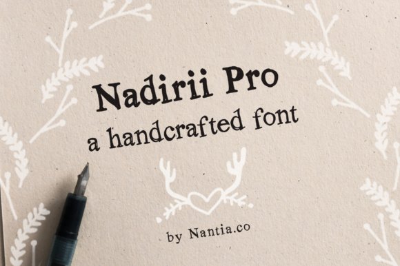 Nadirii Font - Featured Image