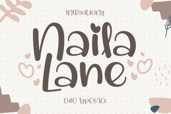 Naila Lane Font - Featured Image