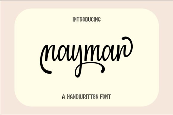 Naymar Font - Featured Image