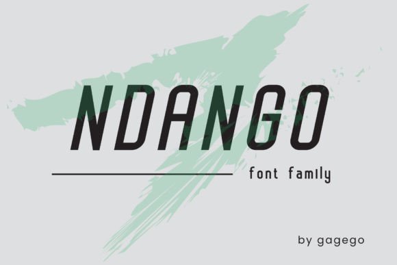 Ndango Font - Featured Image
