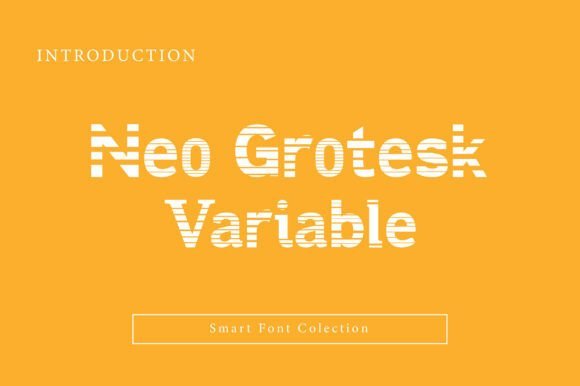 Neo Grotesk Variable Font - Featured Image