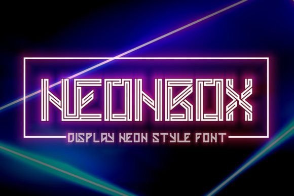 Neonbox Font - Featured Image
