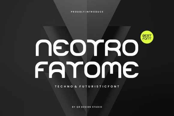 Neotro Fatome Font - Featured Image