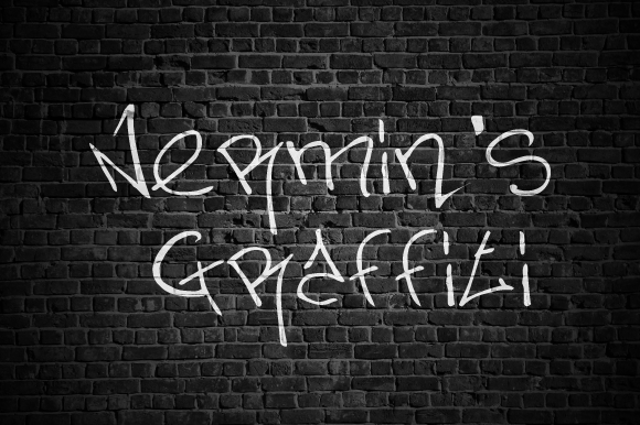 Nermin's Graffiti Font - Featured Image