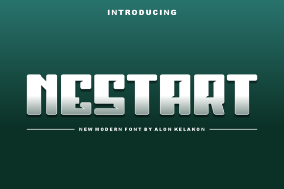 Nestart Font - Featured Image
