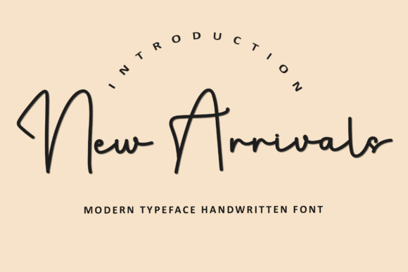 New Arrivals Font - Featured Image