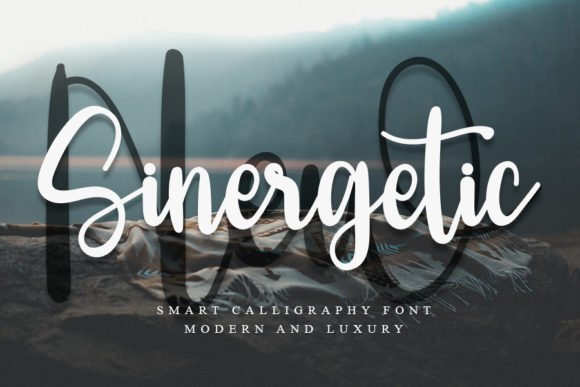 New Sinergetic Font - Featured Image