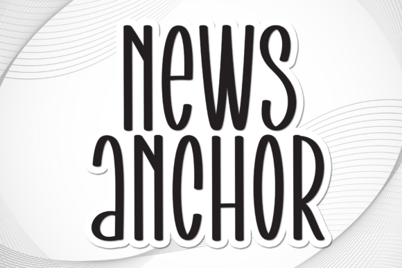 News Anchor Font - Featured Image