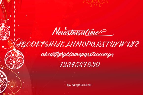 News Busu Time Font - Featured Image