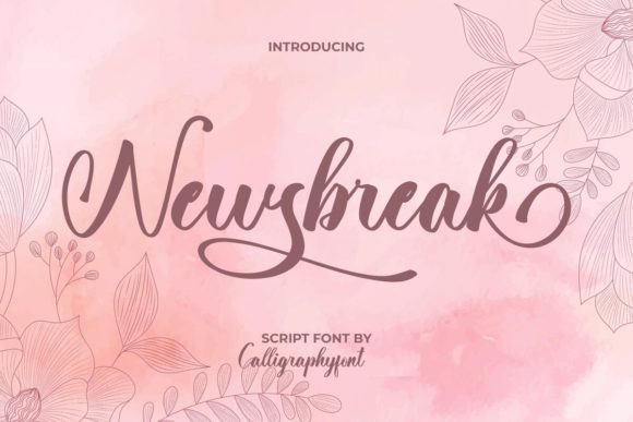 Newsbreak Font - Featured Image