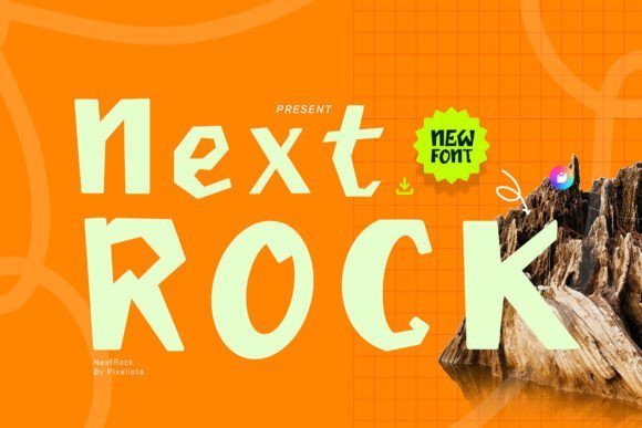 Next Rock Font Font - Featured Image