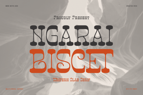 Ngarai Biscet Font - Featured Image