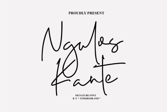 Ngulos Kante Font - Featured Image