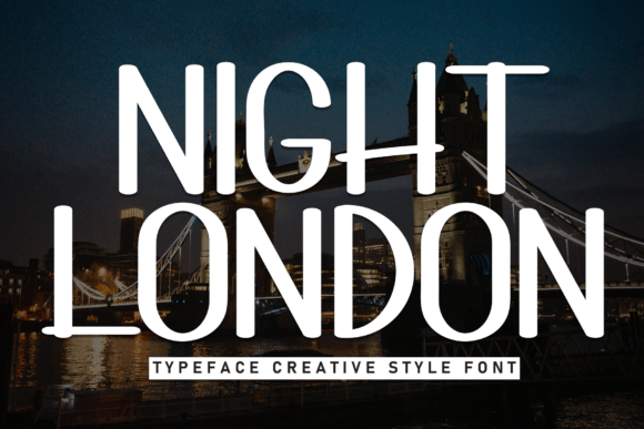 Night London Font - Featured Image
