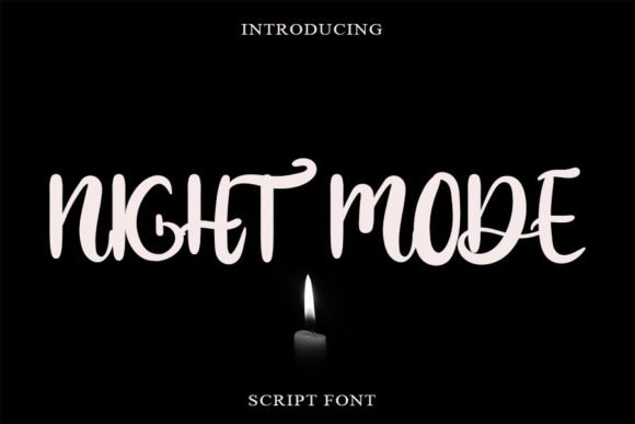 Night Mode Font - Featured Image