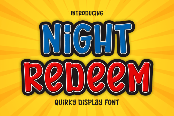 Night Redeem Font - Featured Image