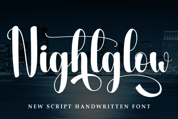 Nightglow Font - Featured Image